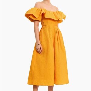 Rebecca Vallance, Aurora Dress, Size 12, Marigold